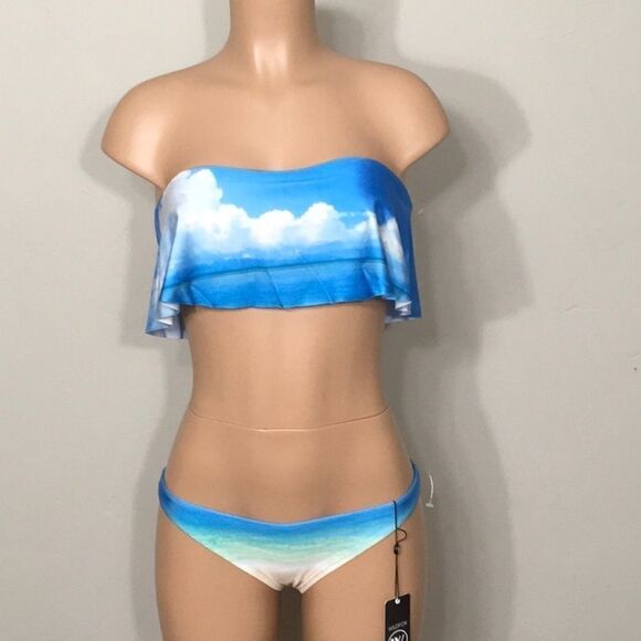 WILDFOX Secret Beach bikini. NWT - Picture 2 of 8